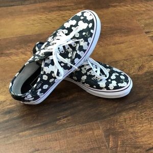 Vans Floral deck shoes *RARE* size 7.5